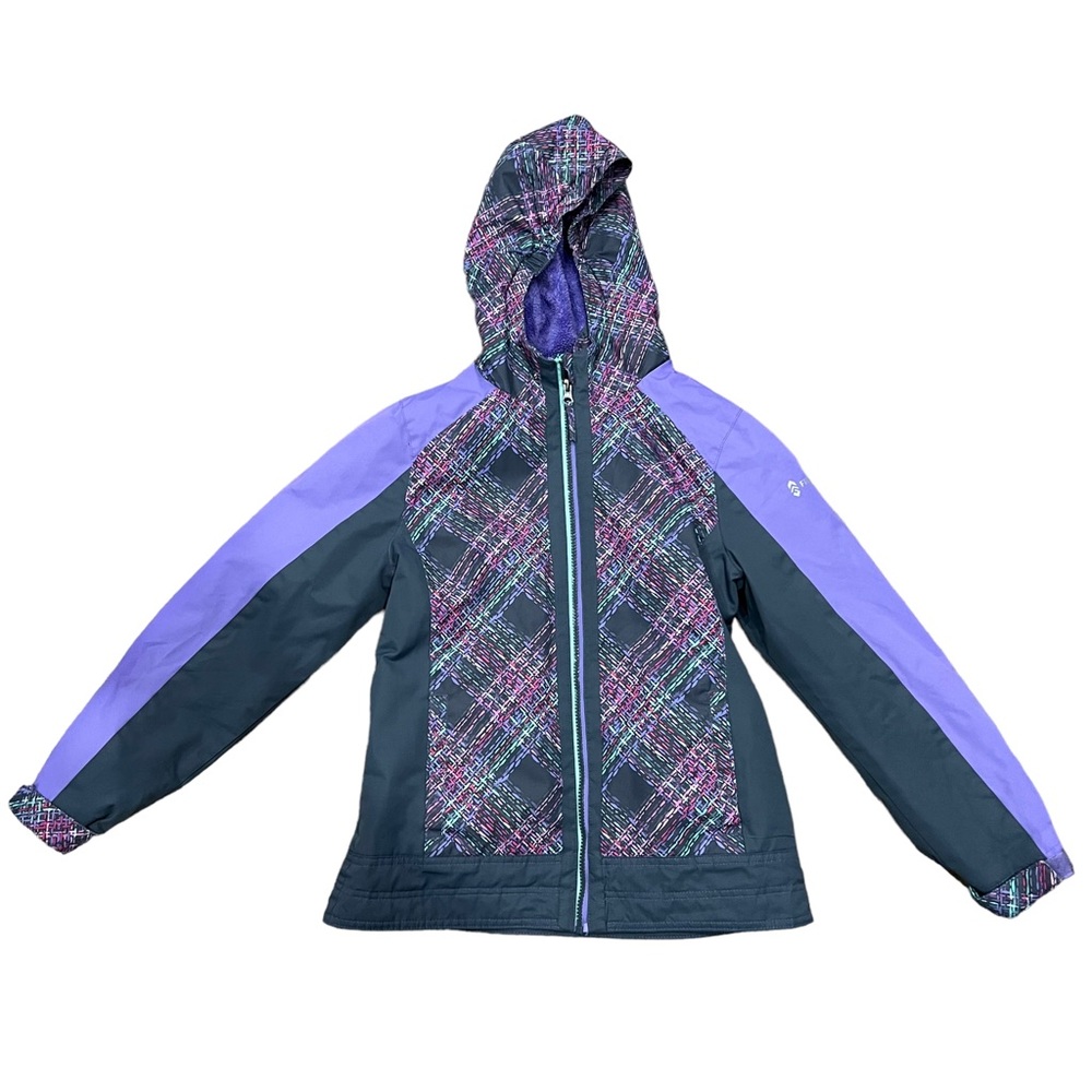 Free Country Girls Medium 10/12 Zip Up warm Lining Winter Jacket